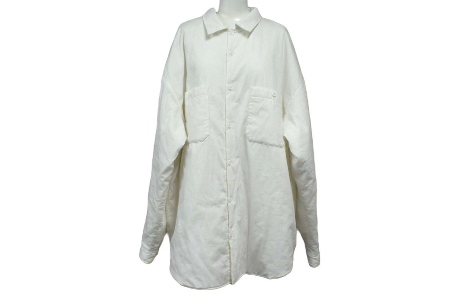 Supreme MM6 Maison Margiela Padded Shirt シュプリーム メゾンマルジェラ シャツジャケット サイズL 24SS  ホワイト コットン 美品 中古 67390 – Casanova Vintage