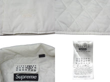 Load image into Gallery viewer, Supreme MM6 Maison Margiela Padded Shirt シュプリーム メゾンマルジェラ シャツジャケット サイズL 24SS ホワイト コットン 美品 中古 67390