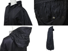 画像をギャラリービューアに読み込む, 新品同様 CHROME HEARTS クロムハーツ U PUDDLES フルパッジ ダガージップ ナイロンモッズコート クロスボール ブラック サイズM 中古 4c073999