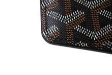 Load image into Gallery viewer, 極美品 GOYARD ゴヤール インサートルイーズ カードケース INSLOUMMLTY01CL01P レザー PVC ブラック ヘリンボーン 中古 67415