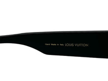 Load image into Gallery viewer, LOUIS VUITTON ルイヴィトン サングラス サイクロン Z1578E モノグラムフラワー アセテート スワロフスキー ブラック 美品 中古 67420