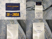 画像をギャラリービューアに読み込む, LOUIS VUITTON ルイヴィトン × NBA コラボ ジップスルーフーディ ブルゾン ジャケット 52 RM212 UZD HLA01W 美品 中古 67427