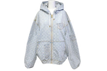 画像をギャラリービューアに読み込む, LOUIS VUITTON ルイヴィトン × NBA コラボ ジップスルーフーディ ブルゾン ジャケット 52 RM212 UZD HLA01W 美品 中古 67427