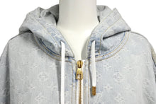 画像をギャラリービューアに読み込む, LOUIS VUITTON ルイヴィトン × NBA コラボ ジップスルーフーディ ブルゾン ジャケット 52 RM212 UZD HLA01W 美品 中古 67427