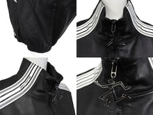 画像をギャラリービューアに読み込む, 極美品 LouisVuitton ルイヴィトン トラックジャケット LVロゴ ダミエライン 22SS RM221 185 HML61E ラムスキン ブラック S 中古 67430