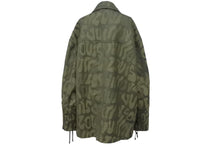 画像をギャラリービューアに読み込む, 新品未使用 LOUIS VUITTON ルイヴィトン レース ウール オーバーシャツ ミリタリー ジャケット サイズ50 RM231M S70 HOB02E グリーン 中古 67431