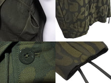 画像をギャラリービューアに読み込む, 新品未使用 LOUIS VUITTON ルイヴィトン レース ウール オーバーシャツ ミリタリー ジャケット サイズ50 RM231M S70 HOB02E グリーン 中古 67431