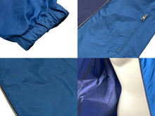 画像をギャラリービューアに読み込む, PRADA プラダ ジャケット リバーシブル SGH058 トライアングルロゴ ナイロン サイズ50 シルバー金具 パープル ブルー 美品 中古 67435
