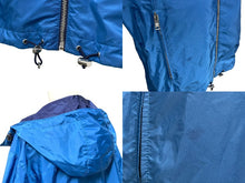 画像をギャラリービューアに読み込む, PRADA プラダ ジャケット リバーシブル SGH058 トライアングルロゴ ナイロン サイズ50 シルバー金具 パープル ブルー 美品 中古 67435