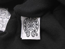 画像をギャラリービューアに読み込む, CHROME HEARTS クロムハーツ サーマルニット帽 ビーニー ダガーロゴ コットン ブラック ホワイト 美品 中古 67453