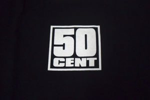 極美品 50 CENT 半袖 Ｔシャツ 00’s 50セント Gユニット ビンテージ HIPHOP ヒップホップ ラップ サイズ M ブラック 中古 67460