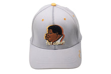 画像をギャラリービューアに読み込む, PLATINUM FUBU 90s00s fat albert プラティナム フブ 90年代 キャップ ポリエステル コットン グレー イエロー 美品 中古 67468