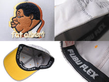 画像をギャラリービューアに読み込む, PLATINUM FUBU 90s00s fat albert プラティナム フブ 90年代 キャップ ポリエステル コットン グレー イエロー 美品 中古 67468