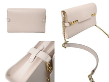 画像をギャラリービューアに読み込む, 新品未使用 Delvaux デルヴォー ポシェット タンペート ショルダーバッグ ベビーピンク ゴールド金具 中古 67477