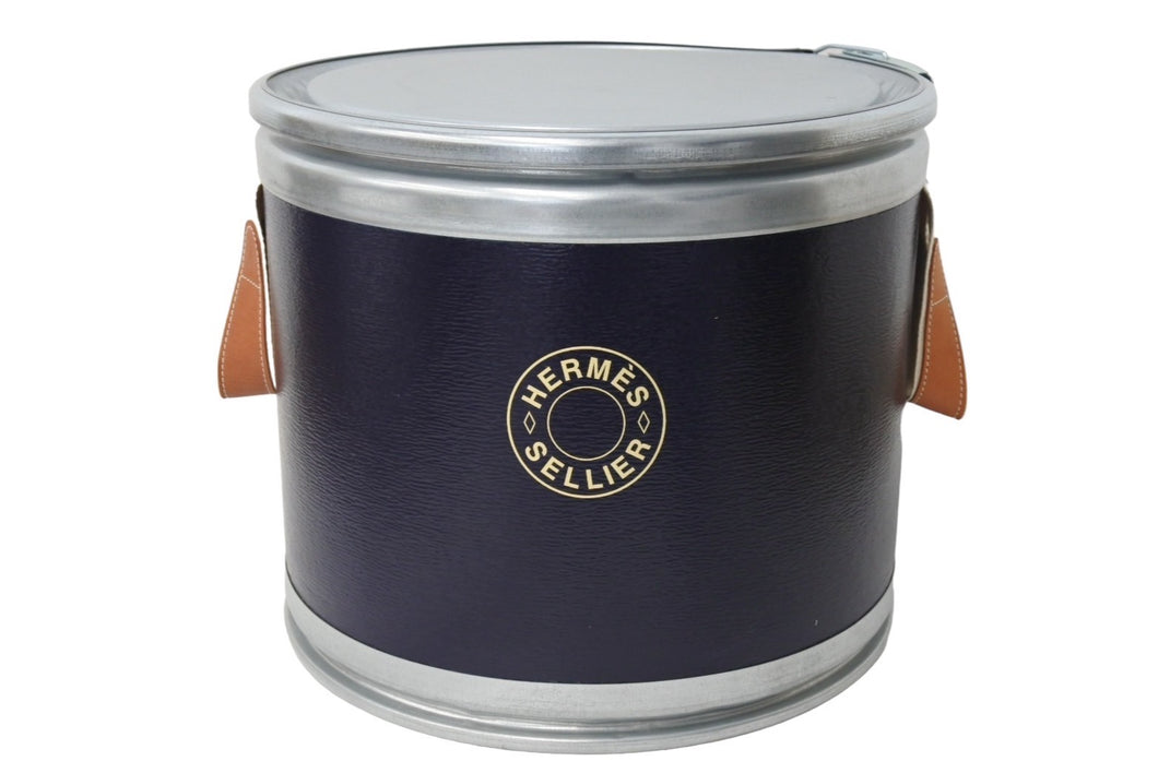 極美品 HERMES エルメス サドルボックス スモール 馬具缶 馬具入れ