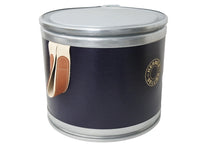 Load image into Gallery viewer, 極美品 HERMES エルメス サドルボックス スモール 馬具缶 馬具入れ メタル ブライドルレザー キャンバス ネイビー 中古 67478