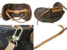 画像をギャラリービューアに読み込む, 激レア LOUIS VUITTON ルイヴィトン ヴィヴィアンウエストウッド 7デザイナーズ サックフォキュ モノグラムバッグ バナナ型 バムバッグ 1996年 ブラウン 美品 中古 67491