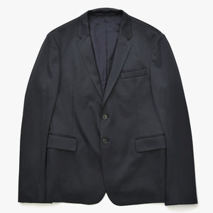 極美品 PRADA SPOTS プラダスポーツ ジャケット テーラードジャケット サイズ54 ブラック SD020 中古 4a006751