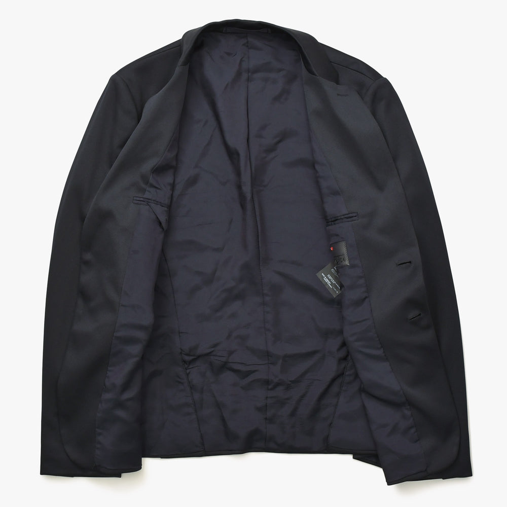 極美品 PRADA SPOTS プラダスポーツ ジャケット テーラードジャケット サイズ54 ブラック SD020 中古 4a006751
