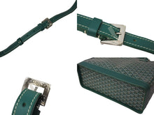 Load image into Gallery viewer, 極美品 GOYARD ゴヤール2WAYハンドバッグ ショルダーバッグ ATN020134 PVC レザー グリーン シルバー金具 中古 67526