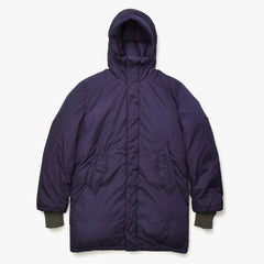 PRADA SPORT プラダスポーツ リネアロッサ ヴィンテージ中綿ダウンコート SGV310 50サイズ パープル オリーブ アウター 美品 中古 4a006753