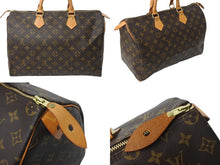 Load image into Gallery viewer, LOUIS VUITTON ルイヴィトン スピーディ35 ハンドバッグ M41524 モノグラムキャンバス ゴールド金具 ブラウン 美品 中古 67534