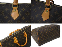 Load image into Gallery viewer, LOUIS VUITTON ルイヴィトン スピーディ35 ハンドバッグ M41524 モノグラムキャンバス ゴールド金具 ブラウン 美品 中古 67534