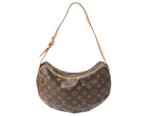 Load image into Gallery viewer, LOUIS VUITTON ルイヴィトン ショルダーバッグ クロワッサンMM M51512 モノグラムキャンバス ブラウン 美品 中古 67568