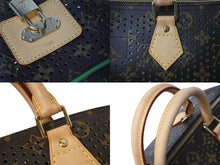 Load image into Gallery viewer, 新品同様 LOUIS VUITTON ルイヴィトン モノグラム ペルフォ スピーディ30 ハンドバッグ M95181 グリーン メッシュ 中古 67542