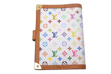 Load image into Gallery viewer, LOUIS VUITTON ルイヴィトン 手帳カバー 手帳ケース R20896 マルチカラー ブロン アジェンダPM PVC 美品 中古 67552