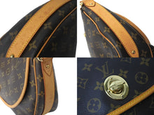画像をギャラリービューアに読み込む, LOUIS VUITTON ルイヴィトン トゥラムGM ショルダーバッグ M40075 モノグラム ゴールド金具 ブラウン 美品 中古 67554