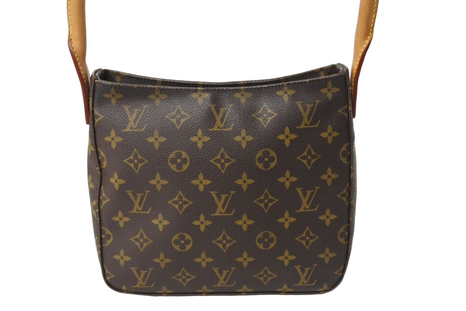 LouisVuitton ルイヴィトン ルーピングMM ショルダーバッグ M51146 FL0061 PVCコーティングキャンバス ブラウン 美品  中古 67555 – Casanova Vintage