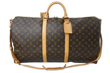 Load image into Gallery viewer, LOUIS VUITTON ルイヴィトン キーポルバンドリエール60 ボストンバッグ M41412 モノグラムキャンバス ブラウン 美品 中古 67561