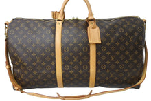 Load image into Gallery viewer, LOUIS VUITTON ルイヴィトン キーポルバンドリエール60 ボストンバッグ M41412 モノグラムキャンバス ブラウン 美品 中古 67561