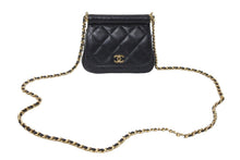 Load image into Gallery viewer, 新品同様 CHANEL シャネル ココマーク バニティ チェーンショルダーバッグ ランダム番台 キャビアスキン ブラック 中古 67562