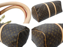 画像をギャラリービューアに読み込む, 新品同様 LOUIS VUITTON ルイヴィトン キーポル50 ボストンバッグ M41426 モノグラムキャンバス ブラウン 中古 67563