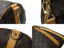 画像をギャラリービューアに読み込む, LouisVuitton ルイヴィトン キーポルバンドリエール55 ボストンバッグ M41414 VI1922 PVCコーティングキャンバス 美品 中古 67567