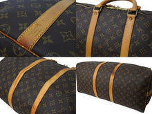 Load image into Gallery viewer, LouisVuitton ルイヴィトン キーポルバンドリエール55 ボストンバッグ M41414 VI1922 PVCコーティングキャンバス 美品 中古 67567