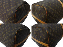 Load image into Gallery viewer, LouisVuitton ルイヴィトン キーポルバンドリエール55 ボストンバッグ M41414 VI1922 PVCコーティングキャンバス 美品 中古 67567