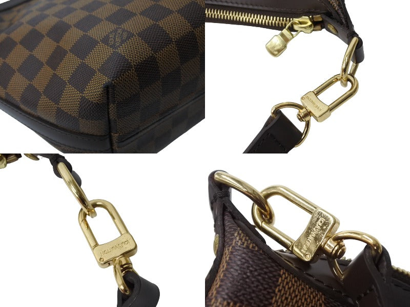 極美品 LOUIS VUITTON ルイヴィトン ショルダーバッグ N51995 ダミエ エベヌ イロヴォMM PVC レザー ブラウン 中古  67570 – Casanova Vintage