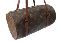 画像をギャラリービューアに読み込む, LOUIS VUITTON ルイヴィトン パピヨン26 ハンドバッグ M51386 PVC レザー ゴールド金具 ブラウン 美品 中古 67571