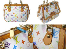 画像をギャラリービューアに読み込む, LouisVuitton ルイヴィトン グレイシーMM M92590 チェーンショルダーバッグ モノグラム マルチカラー キャンバス ホワイト 美品 中古 67572