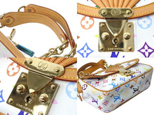 画像をギャラリービューアに読み込む, LouisVuitton ルイヴィトン グレイシーMM M92590 チェーンショルダーバッグ モノグラム マルチカラー キャンバス ホワイト 美品 中古 67572