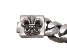 画像をギャラリービューアに読み込む, ChromeHearts クロムハーツ ブレスレット 8LINK CLSC LRG3 BSラージボックスID シルバーブレスレット 131.29g シルバー925 美品 中古 67580