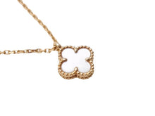 画像をギャラリービューアに読み込む, 極美品 Van Cleef&amp;Arpels ヴァンクリーフ&amp;アーペル スウィートアルハンブラペンダント VCARF69100 Au750 ゴールド 中古 67592