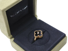 画像をギャラリービューアに読み込む, 極美品 VanCleef&amp;Arpels ヴァンクリーフ＆アーペル ヴィンテージアルハンブラ リング VCARA41000 Au750 ダイヤモンド ゴールド 中古 67594