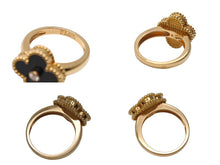 画像をギャラリービューアに読み込む, 極美品 VanCleef&amp;Arpels ヴァンクリーフ＆アーペル ヴィンテージアルハンブラ リング VCARA41000 Au750 ダイヤモンド ゴールド 中古 67594