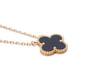 画像をギャラリービューアに読み込む, 極美品 VanCleef &amp; Arpels ヴァンクリーフ＆アーペル ヴィンテージアルハンブラ シェル ネックレス Au750 ゴールド VCARA45800 中古 67595