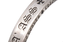 Load image into Gallery viewer, CHROME HEARTS クロムハーツ スペーサー バングル ブレスレット シルバー 美品 中古 67600