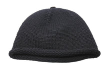 Load image into Gallery viewer, CHROME HEARTS クロムハーツ ビーニー ニットキャップ フレアボタン フレアパッチ カシミヤ ブラック 美品 中古 67602